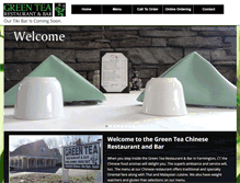 Tablet Screenshot of greenteadining.com